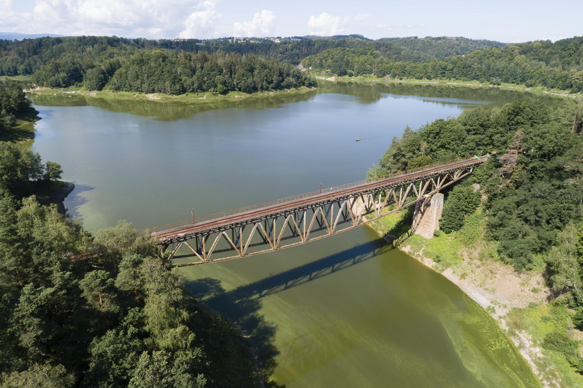 Most nad Jeziorem Pilchowickim 