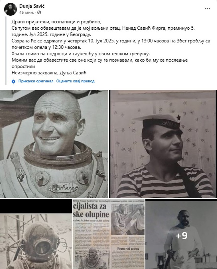 Objava Nenadove ćerke