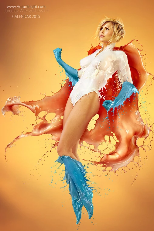Iga Wyrwał w kalendarzu "Splash Heroes" 2015