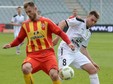 PIŁKA NOŻNA EKSTRAKLASA KORONA KIELCE - GÓRNIK ŁĘCZNA (Grzegorz Piesio i Rafał Grzelak)