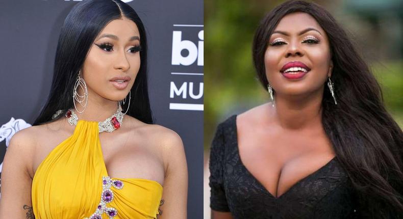 Cardi B handles Afia Schwarzenegger with class