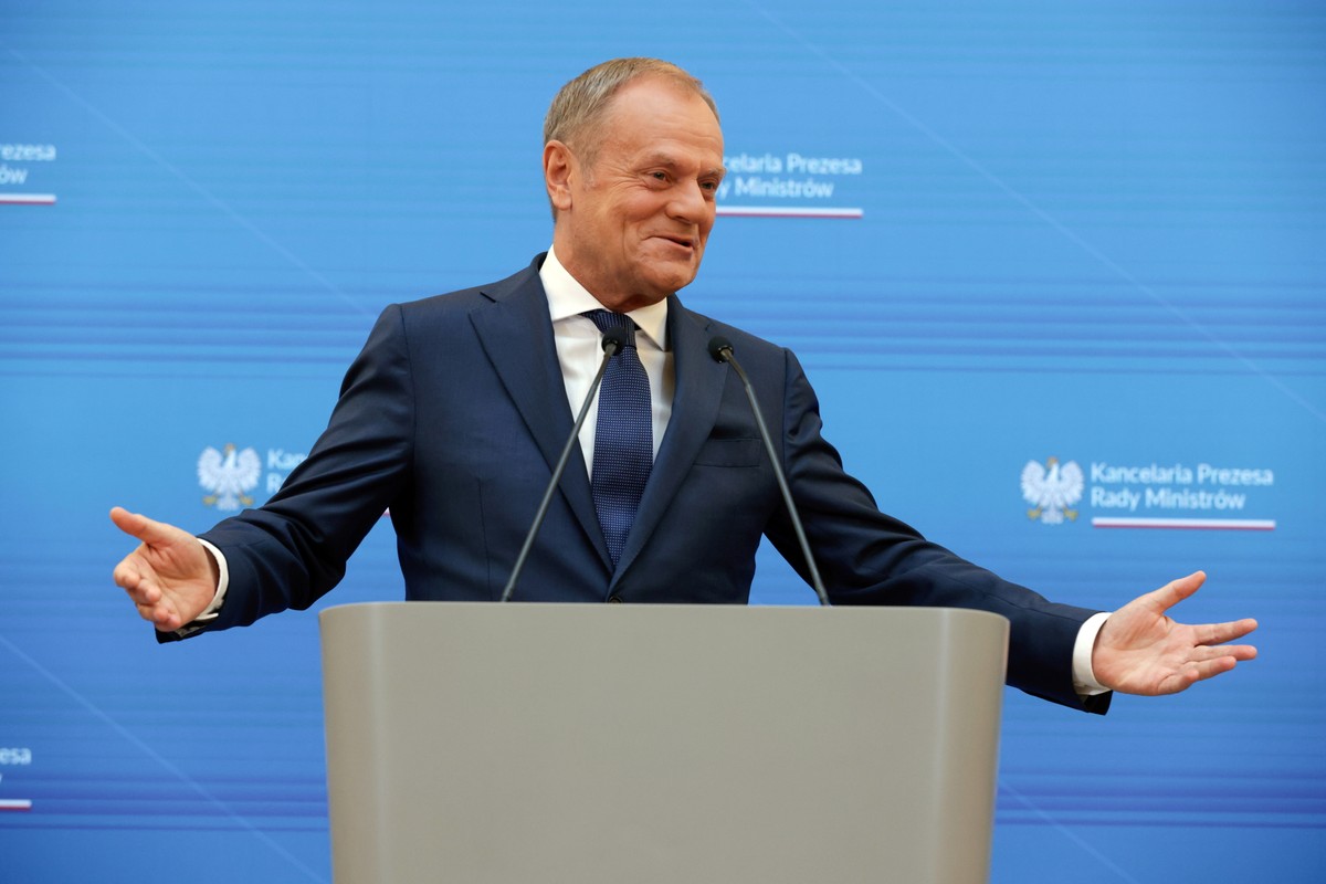 10.05.2024 Warszawa , aleje Ujazdowskie 1/3 , KPRM . Premier Donald Tusk