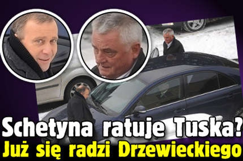 Tajne spotkanie Schetyny z Drzewieckim