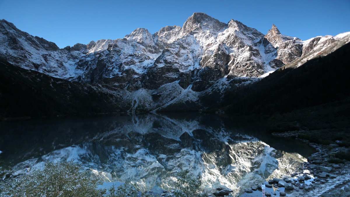 TATRY, MORSKIE OKO, ŚNIEG