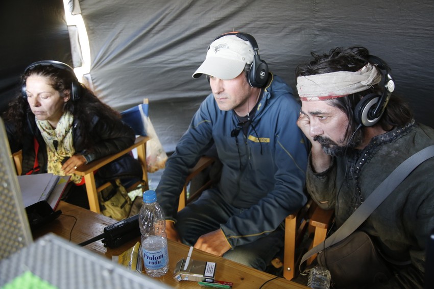 Reditelj Marko Marinković na snimanju "Nemanjića"