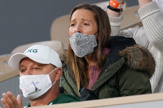 Jelena Đoković pre nekoliko dana u Parizu