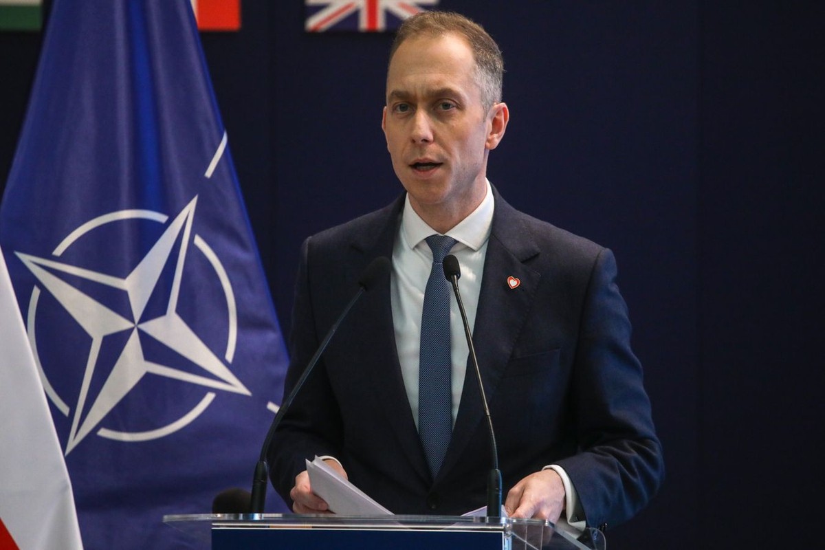 Wiceminister obrony narodowej Cezary Tomczyk