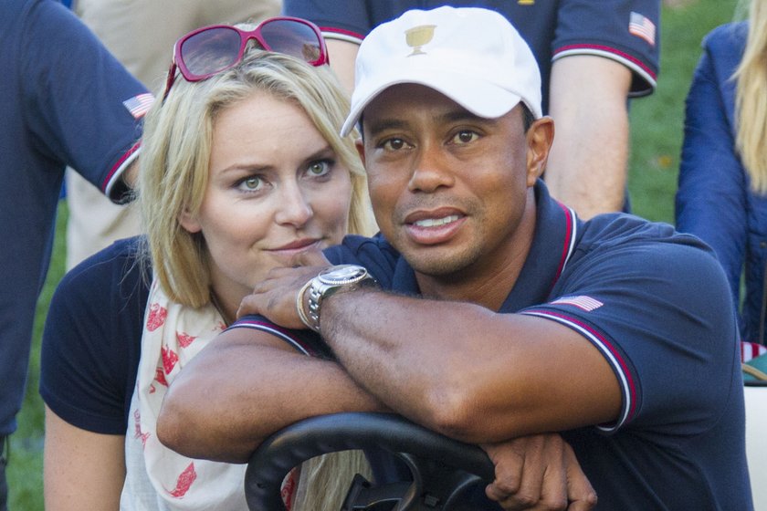 Tiger Woods (golfista) i Lindsey Vonn (narciarka)