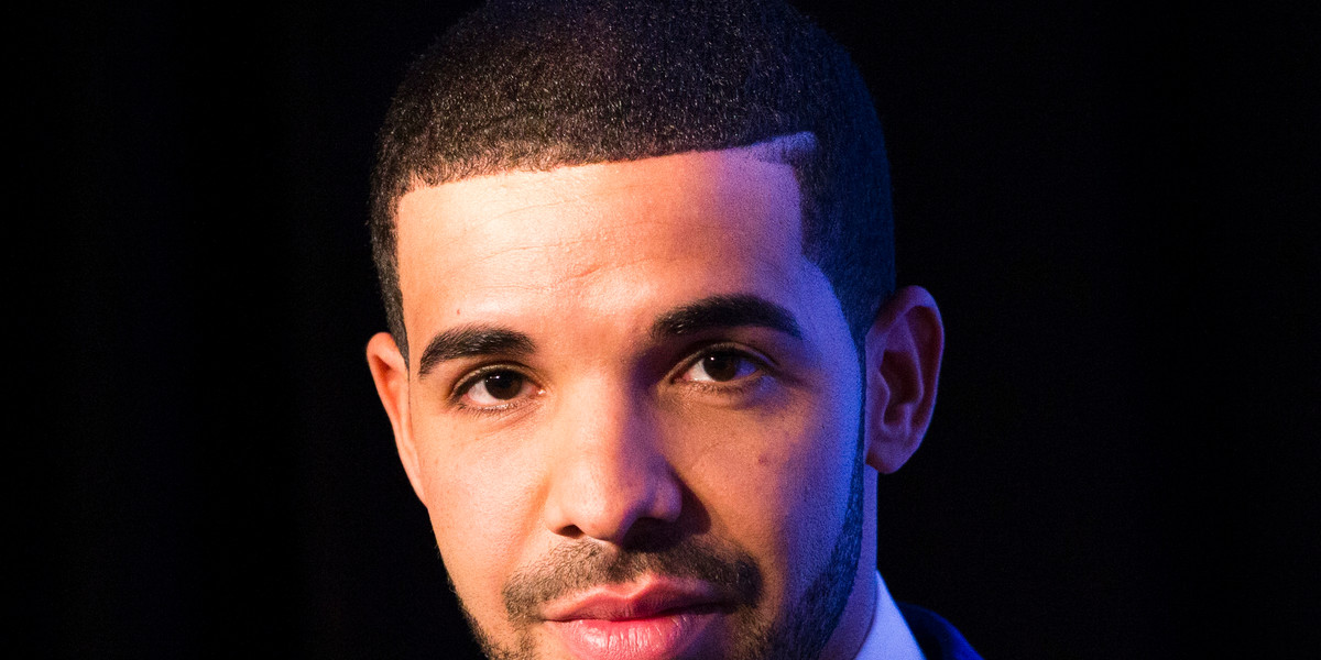 Rapper Drake.