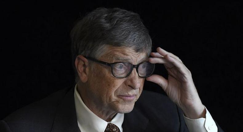  US billionaire philanthropist Bill Gates is left handed