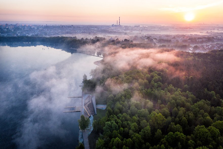 Przystań kajakarska MOSM w Tychach