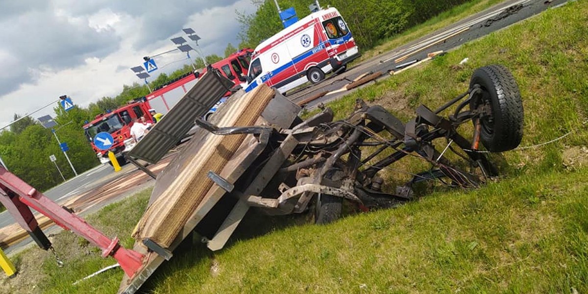 Tragedia w Gielniowie. Nie żyją dwie osoby