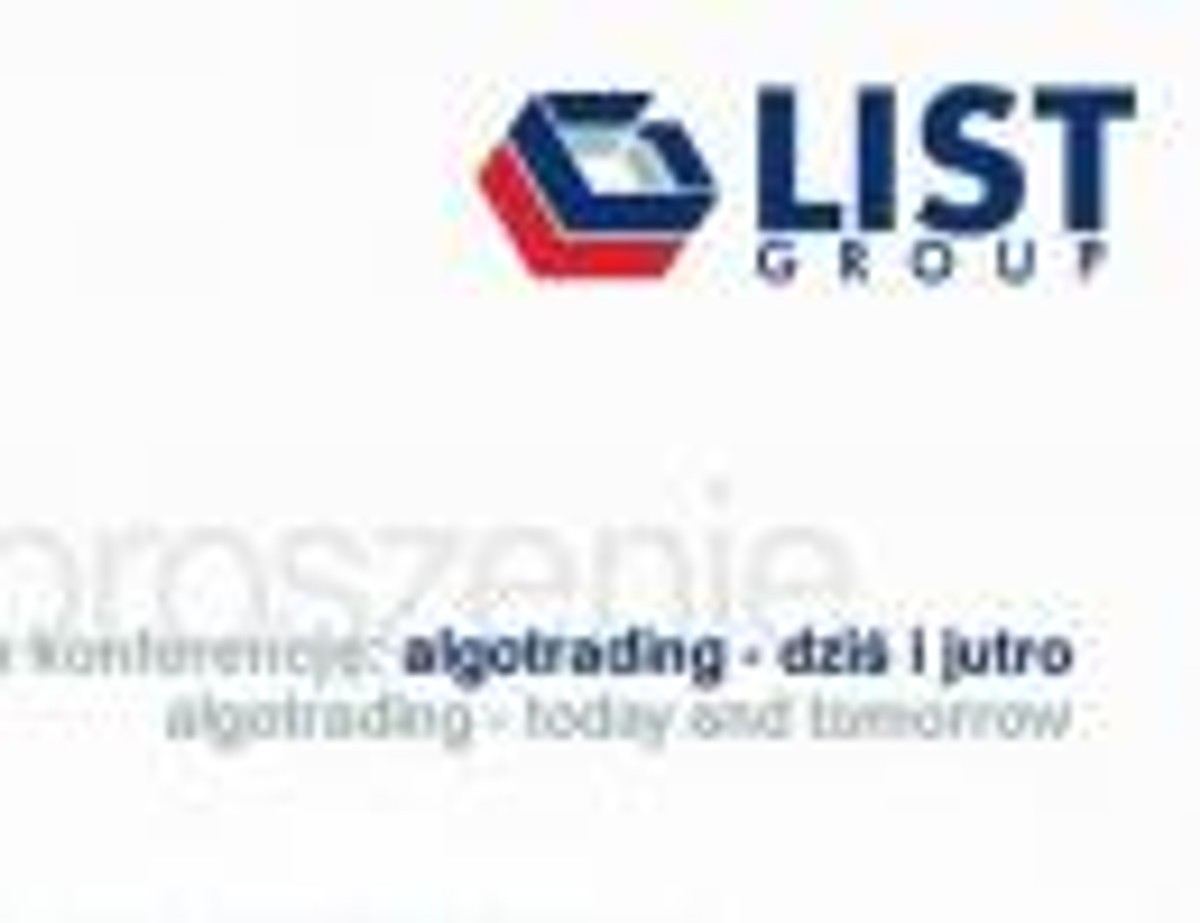 Konferencja Algotrading - kalendarz