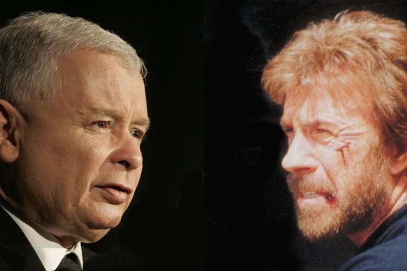 chuck norris jarosław kaczyński