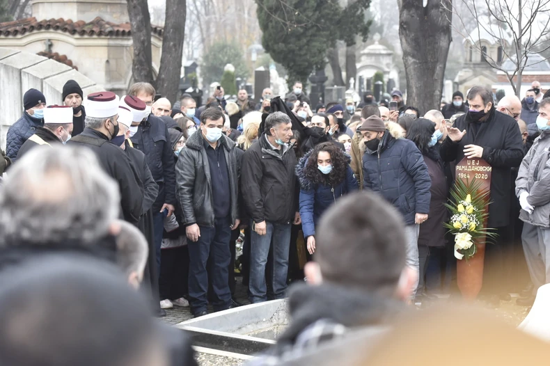 Džej Ramadanovski - sahrana