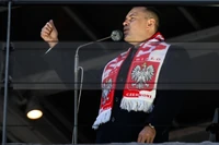 Byliśmy na pielgrzymce kibiców. "Skoro moim bratem jest sam prezydent, nikt mi nie podskoczy"