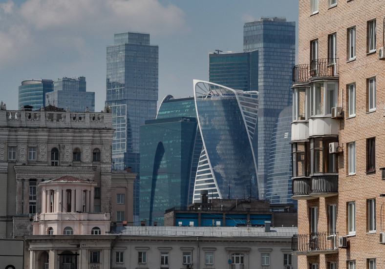 Wieżowce w Moskwie
