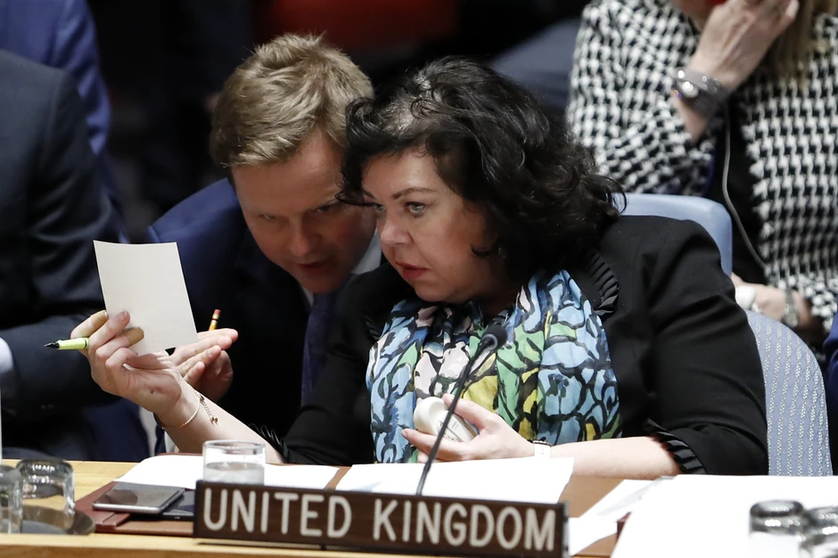 Karen Pirs u periodu dok je bila ambasador UK u UN