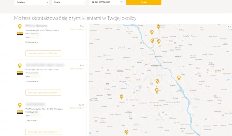 Somfy - eksperci w Warszawie i okolicach