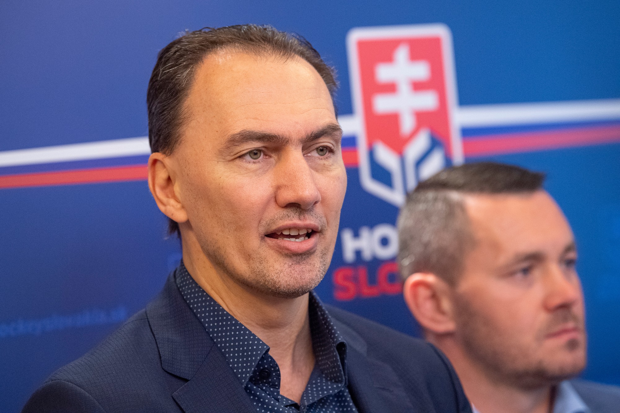 Prezident Slovenského zväzu ľadového hokeja (SZĽH) Miroslav Šatan.