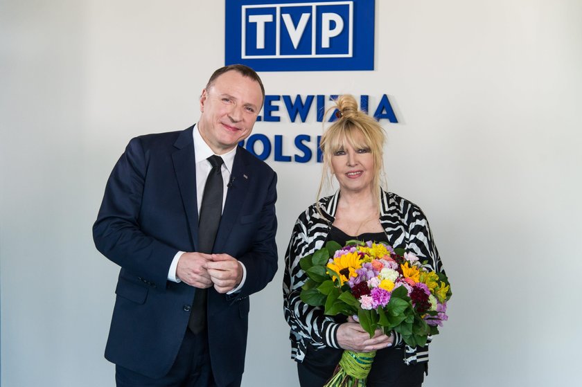 Jacek Kurski i Maryla Rodowicz