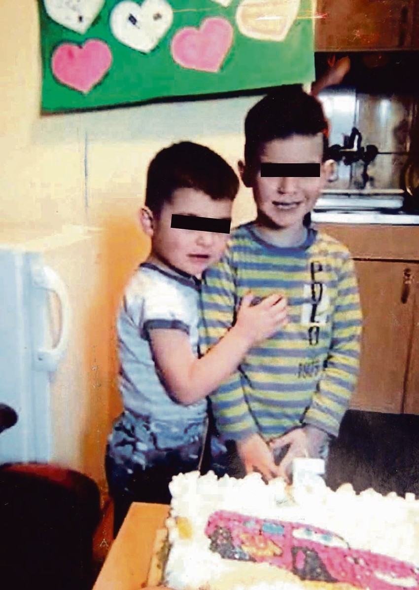 Pokojni Boško i njegov brat Viktor 