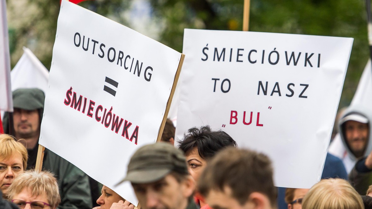 Śmieciówki umowy cywilno-prawne zatrudnienie praca rynek pracy