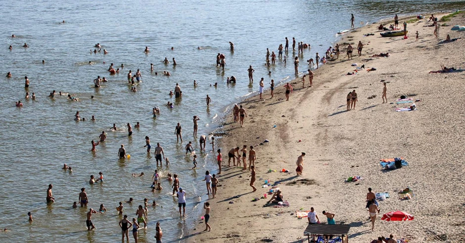 Sprudovi na novosadskoj plaži Štrand