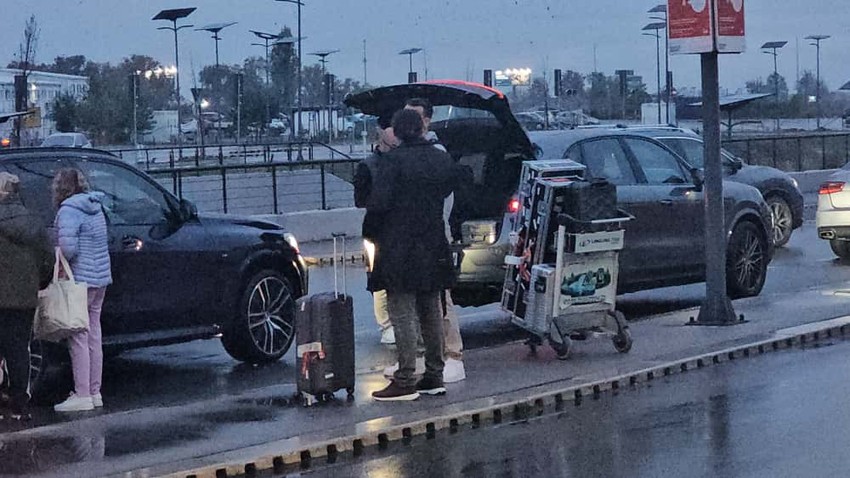 Željko Šašić na aerodromu