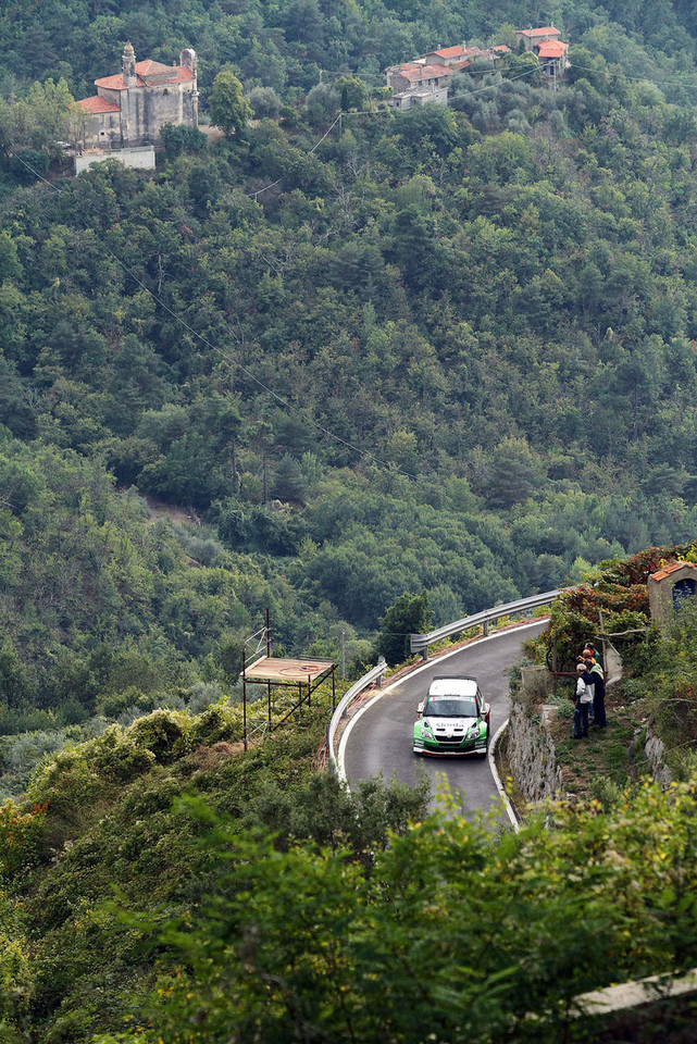 Rajd San Remo 2010: Peugeot lepszy od Škody (galeria Rallyworld©Willy Weyens)