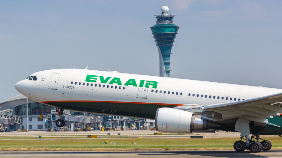 EVA Airways - jeden z największych przewoźników na Tajwanie