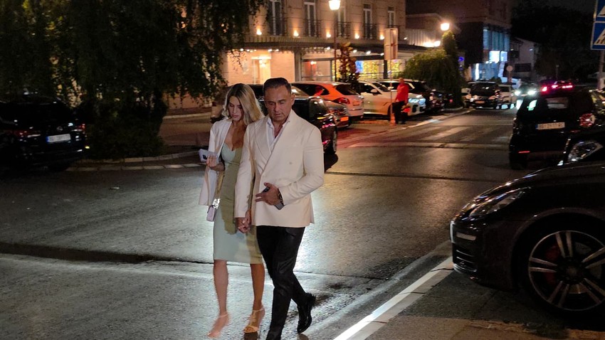 Dragan Stanković sa verenicom 