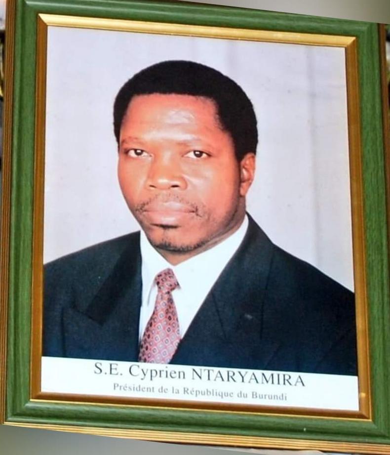 The late former Burundi President Cyprien Ntaryamira