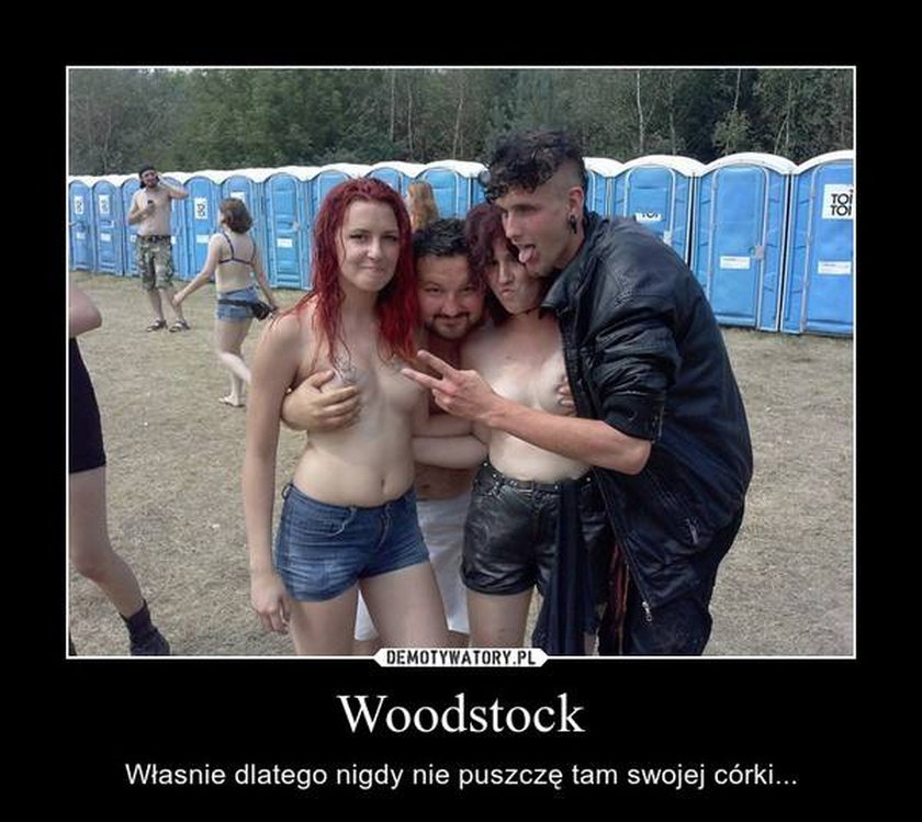 Memy z Woodstocku