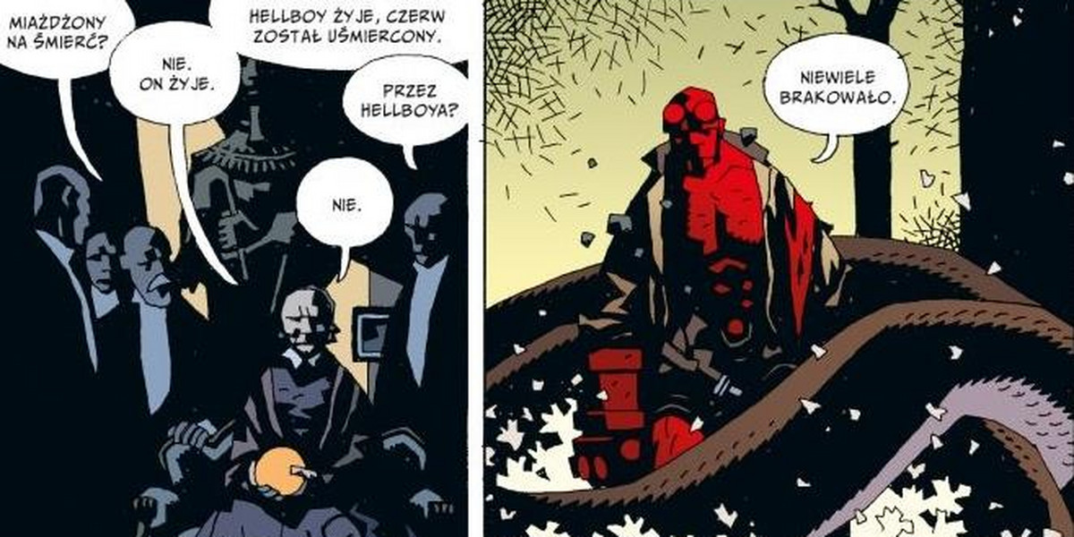 Hellboy. Spętana trumna. Prawa ręka zniszczenia. Tom 2. Recenzja