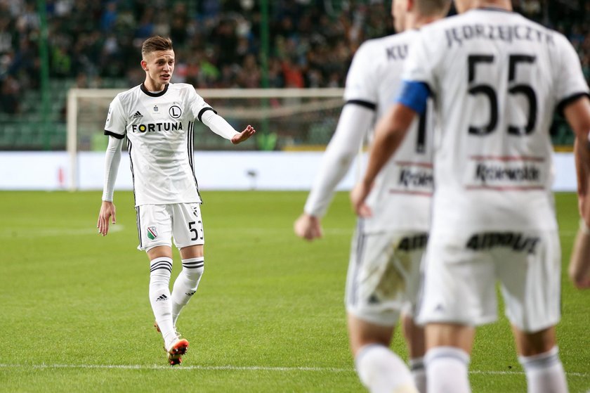 Pilka nozna. Ekstraklasa. Slask Wroclaw - Legia Warszawa. 06.10.2018