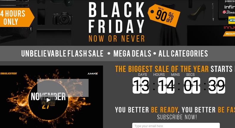 Jumia black friday