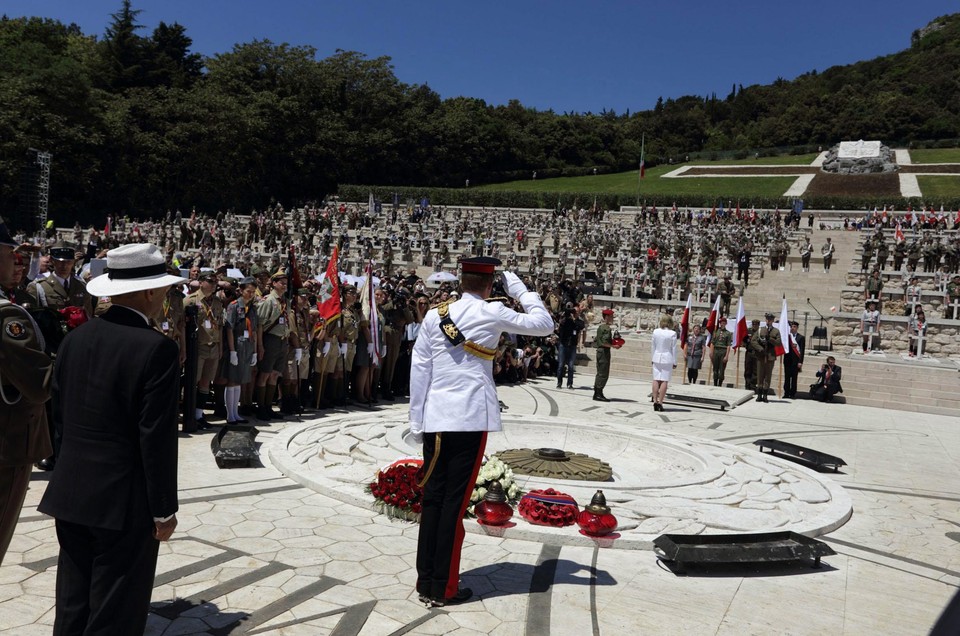 ITALY MONTE CASSINO WWII (70th anniversary of Battle of Monte Cassino)