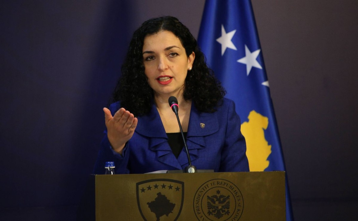 Prezydent Kosowa Vjosa Osmani