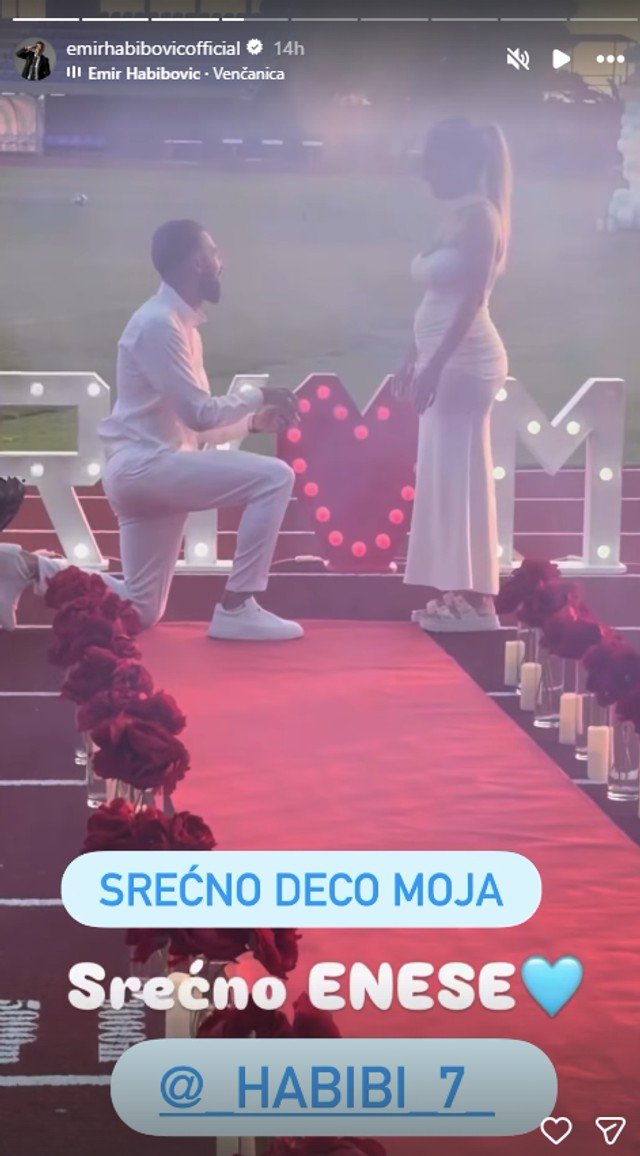 Emir Habibović postaje deda 