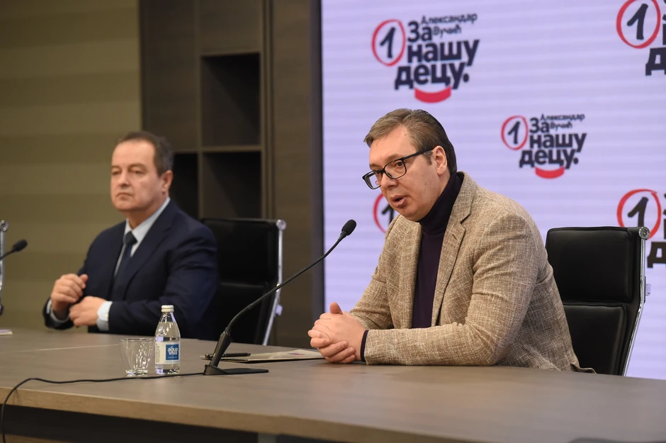 Ivica Dačić i Aleksandar Vučić