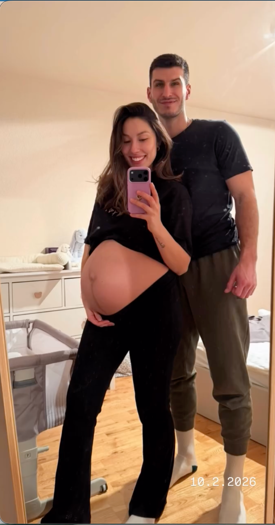 Daniela Zajíček Christova s manželom. 