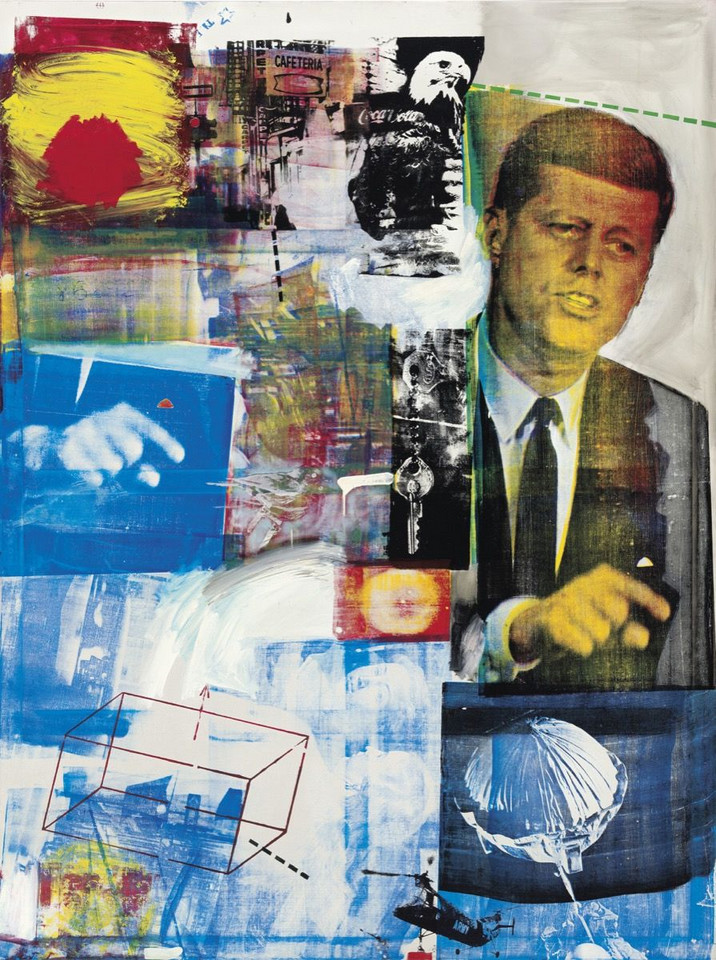 Robert Rauschenberg, "Buffalo II" (1964) - 88 805 000 dol.