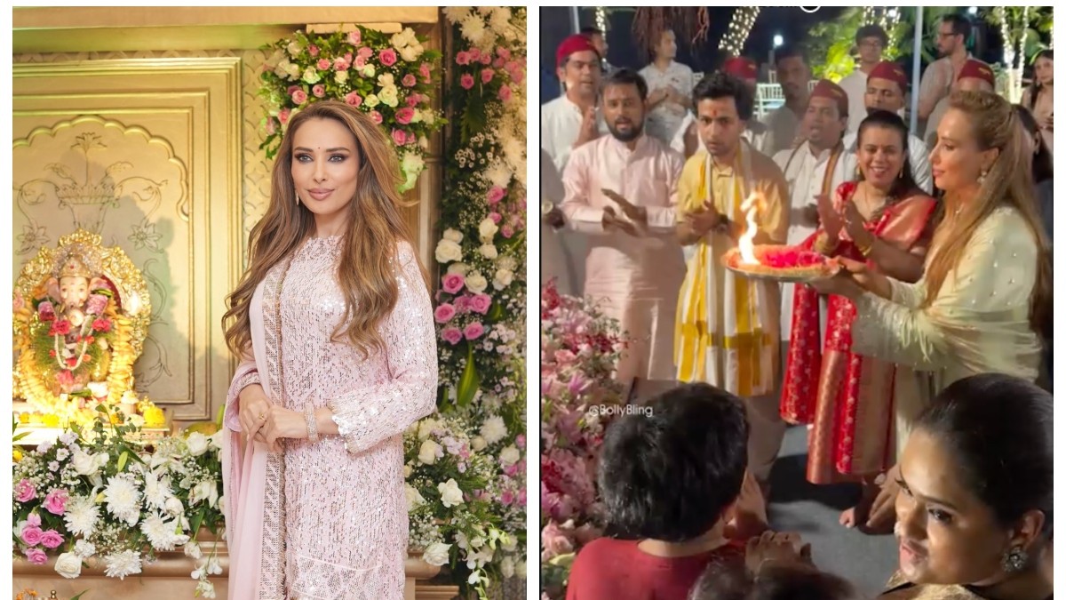 Iulia Vântur și Salma Khan, împreună la un ritual sacru în India. Apariție rară a celor doi
