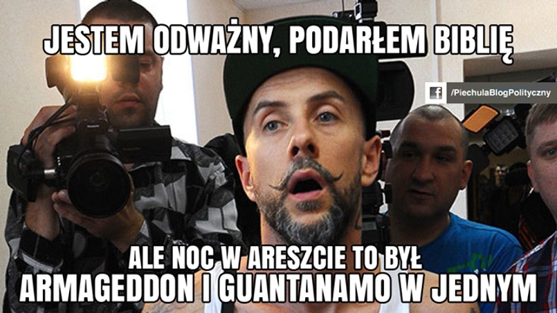 Adam Nergal Darski, po wyroku jaki zapadł w sądzie w Jekaterynburgu został deportowany z Rosji. Po powrocie muzyk bardzo uskarżał się na to, co przeżył w ciągu ostatnich dni. Internauci uważają, że Nergal odrobinę się nad sobą użala. CZYTAJ WIĘCEJ>>> Nergal: Czujemy się moralnie zgwałceni. To było Guantanamo i Armageddon