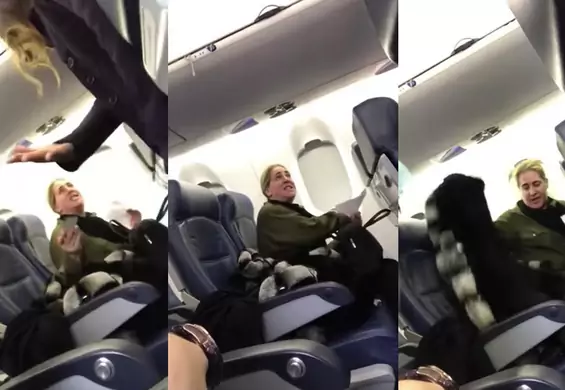 Pasażerka wyproszona z samolotu po tym, jak uskarżała się na siedzenie obok dziecka