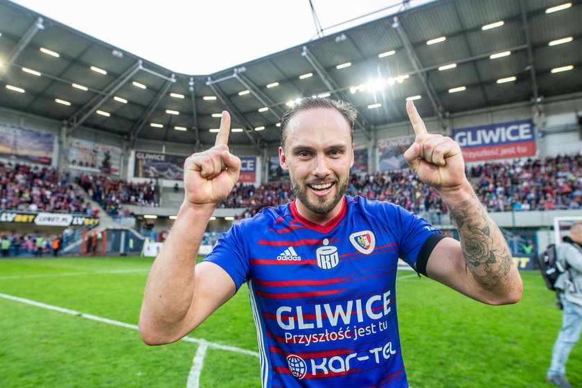 Pilka nozna. Ekstraklasa. Piast Gliwice - Slask Wroclaw. 01.03.2019