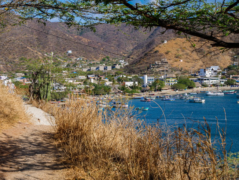 Taganga i piękna plaża