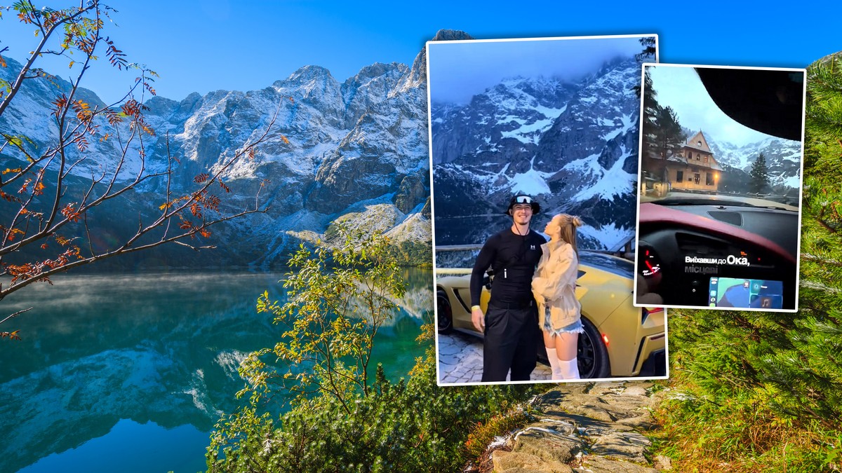 Ukrainiec wjechał autem na Morskie Oko i opublikował zdjęcie. Burza w sieci