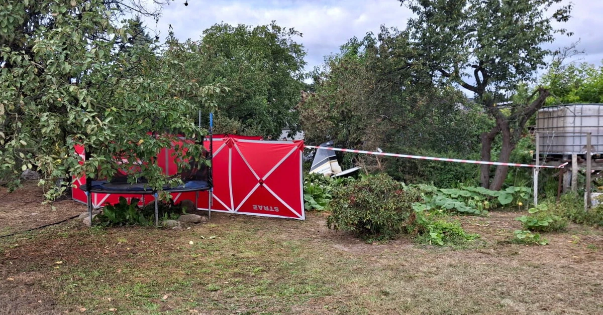 Katastrofa awionetki w Krzycku Wielkim. Zginął wicemistrz Polski w rzucie młotem